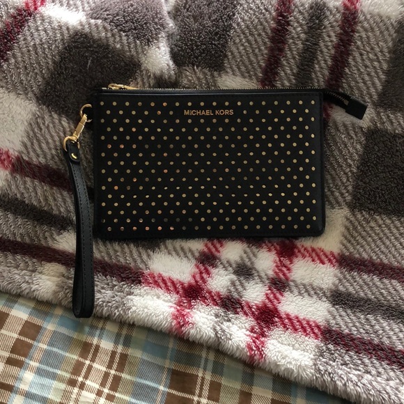 MICHAEL Michael Kors Back Clutch Wristlet OBO - Picture 1 of 10